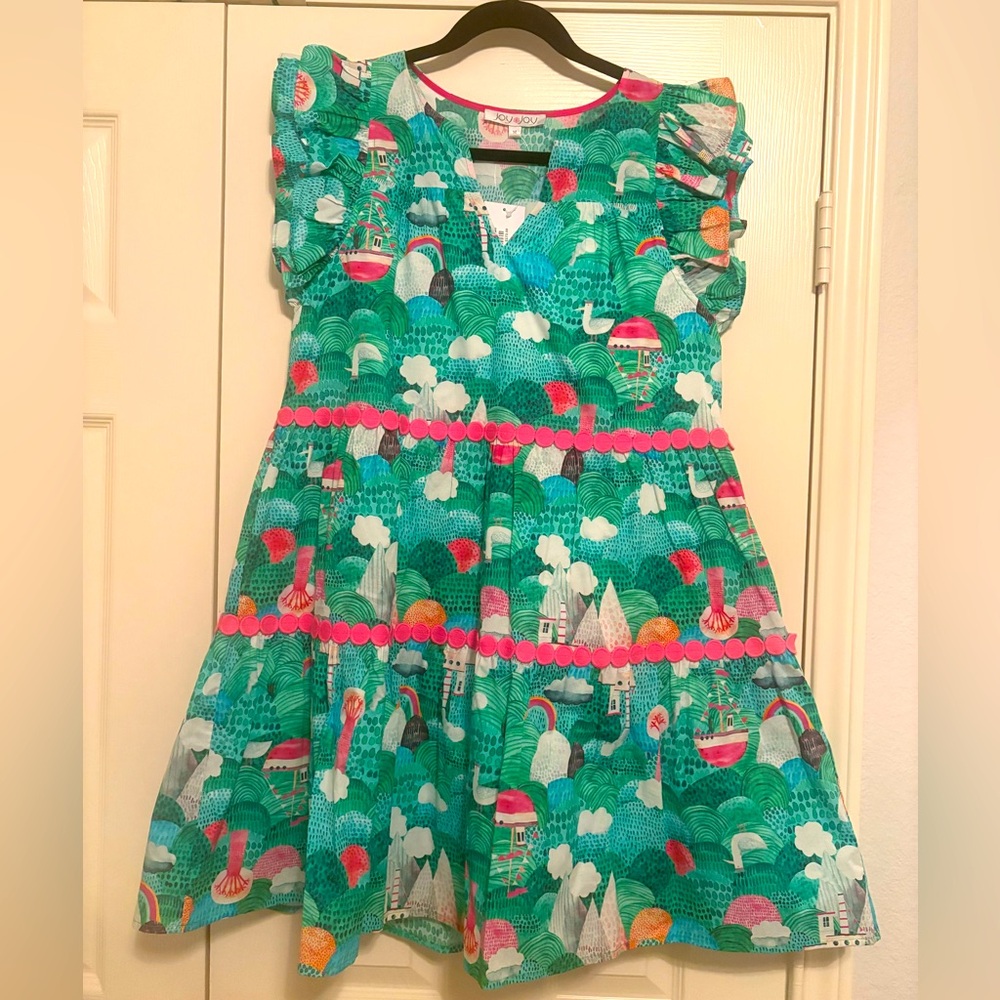 Joy Joy Village Paradise Dress NWT